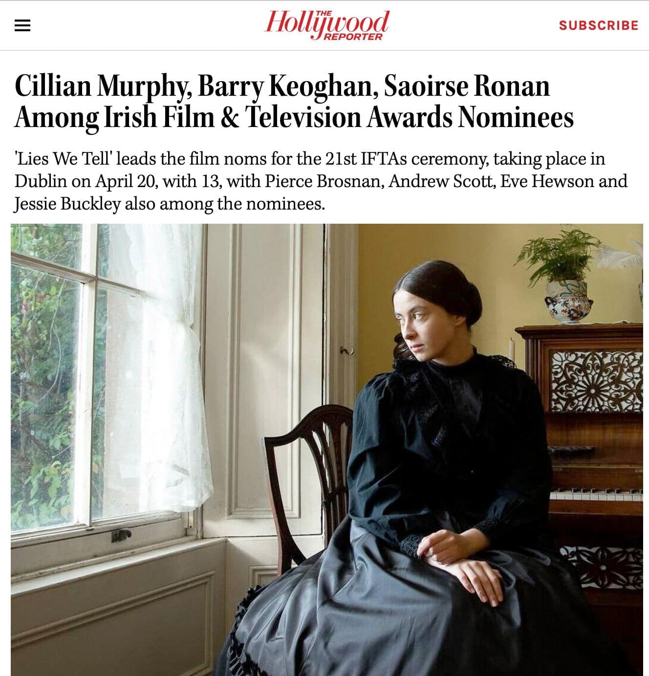 Hollywood Reporter Lies We Tell Ifta